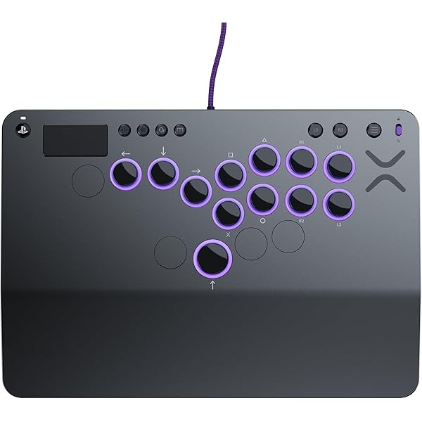 Leverless Controller Arcade Stick CosmoxGaming M16 Plus: Aluminum
